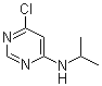 structure of CAS# 945896-32-2, 6-Chloro-N-isopropylpyrimidin-4-amine