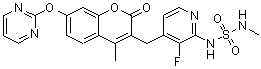 结构式 CAS# 946128-88-7, Ro 5126766