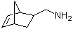 structure of CAS# 95-10-3, 5-Norbornene-2-methylamine;1-Bicyclo[2.2.1]hept-5-en-2-ylmethanamine