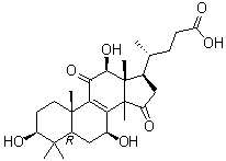 Lucidenic acid C molecular structure (CAS 95311-96-9)