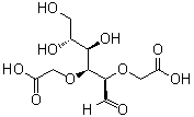 2,3-二-O-羧甲基-D-葡萄糖分子结构 (CAS 95350-41-7)