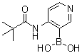 [4-[(2,2-Dimethyl-1-oxopropyl)amino]-3-pyridinyl]boronic acid molecular structure (CAS 955123-29-2)