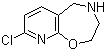 8-Chloro-2,3,4,5-tetrahydropyrido[3,2-f][1,4]oxazepine molecular structure (CAS 956461-79-3)