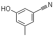 3-Hydroxy-5-methylbenzonitrile molecular structure (CAS 95658-81-4)