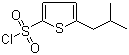 5-Isobutylthiophene-2-sulfonyl chloride molecular structure (CAS 958650-96-9)