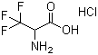 3,3,3-三氟丙氨酸盐酸盐分子结构 (CAS 96105-72-5)