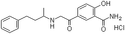 Labetalone hydrochloride molecular structure (CAS 96441-14-4)
