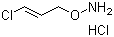 反式-3-氯-2-丙烯基羟胺盐酸盐分子结构 (CAS 96992-71-1)