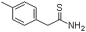 2-(4-Methylphenyl)ethanethioamide molecular structure (CAS 97426-53-4)