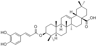 3-O-Caffeoyloleanolic acid molecular structure (CAS 97534-10-6)