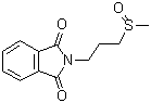 2-[3-(Methylsulfinyl)propyl]-1H-isoindole-1,3(2H)-dione molecular structure (CAS 98184-57-7)