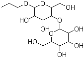 n-Propyl beta-lactoside molecular structure (CAS 98302-29-5)