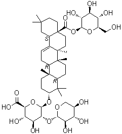 伪人参皂苷 RT1分子结构 (CAS 98474-74-9)