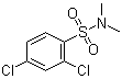 2,4-二氯-N,N-二甲基苯磺酰胺分子结构 (CAS 98491-03-3)