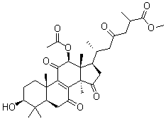Methyl ganoderate H molecular structure (CAS 98665-11-3)