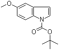 structure of CAS# 99275-47-5, 1-Boc-5-methoxyindole;N-Boc-5-methoxyindole