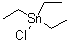 Triethylstannyl chloride molecular structure (CAS 994-31-0)