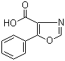 5-Phenyl-1,3-oxazole-4-carboxylic acid molecular structure (CAS 99924-18-2)